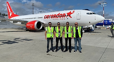 Corendon Airlines filosunu yeni Boeing 737-8 uçağı ile yenilemeye devam ediyor