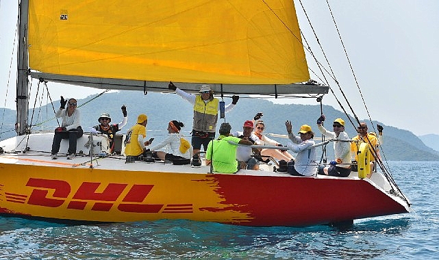 DHL Express Türkiye’nin As One yelkenlisi 100. Yıl Halikarnas Kupası'nın ilk yarışında grubunda birinci oldu