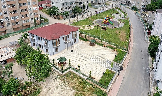 Dilovası'nın yeni parkı hizmete girdi