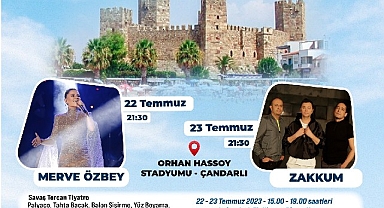 Festival heyecanı Çandarlı’da başlıyor