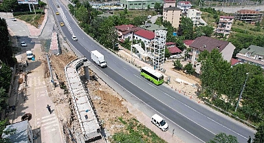 Gebze’de Feribot Yolu ve Cengiz Topel Caddesi’ne 2 yeni üstgeçit yapılıyor