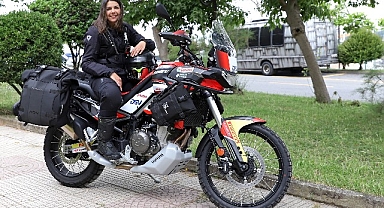 Gülşah Merve Yüksel Motosikletiyle Dünya Turuna Başladı!