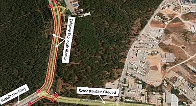 Havalimanı Caddesi'nde yol düzenleme çalışması yapılacak
