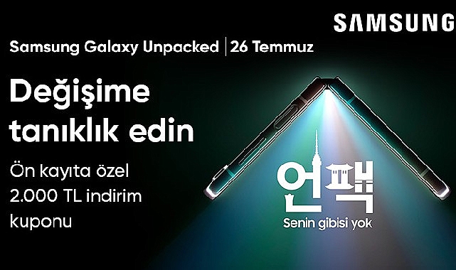 Hepsiburada’da Geleceğin Galaxy'si için Ön Kayda Özel 2.000 TL Kupon Fırsatı