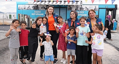 ILO’dan Adıyaman Konteynır Kentteki Çocuklara Farkındalık ve Moral Etkinliği