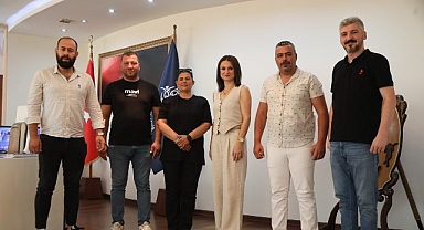 İncirliova esnaflarından Başkan Çerçioğlu'na ziyaret