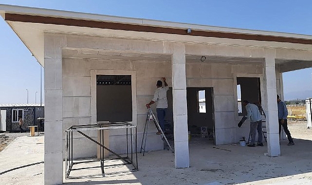 İslahiye Osmangazi Evleri’nde çalışmalar tam gaz