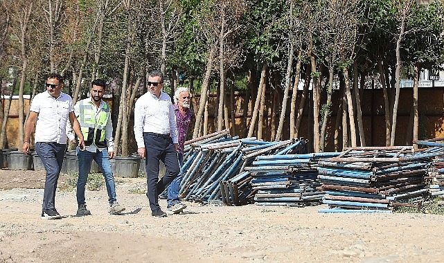 İzmir'in ilk Millet Bahçesi tamamlanıyor