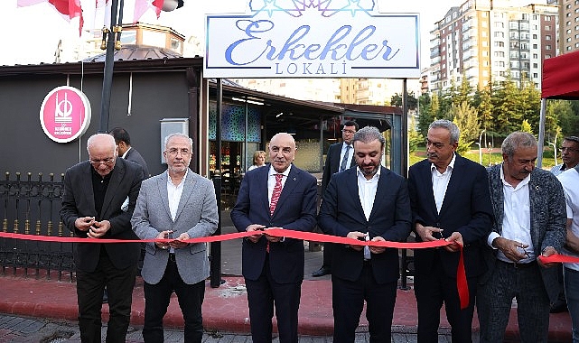 Keçiören’de erkekler lokali hizmete başladı