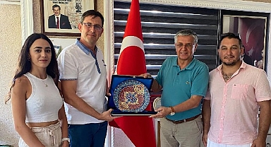 Kemer TÜRSAB’dan Başkan Topaloğlu’na ziyaret
