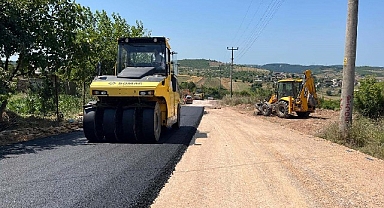 Körfez Alihocalar yolu asfaltlandı