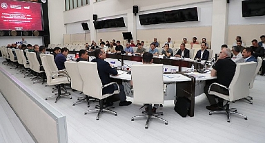 KOSKİ Genel Müdürü Demir, Hatay'ın altyapısının değerlendirildiği toplantıya katıldı