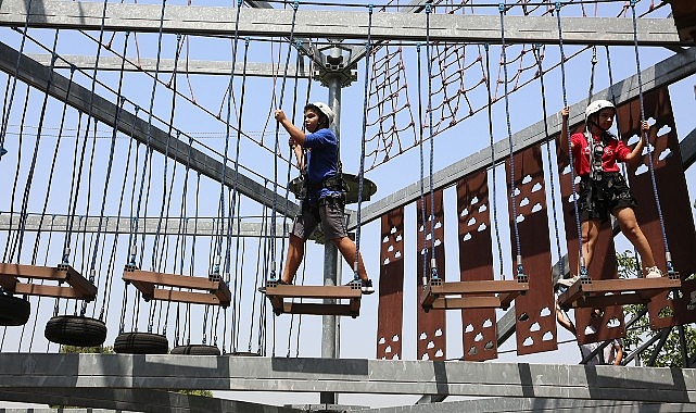 Küçükçekmece'De eğlence ve aksiyonun adresi 'Macera Parkları'