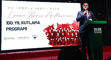 Lozan zaferinin 100. yılı Çankaya'da kutlandı