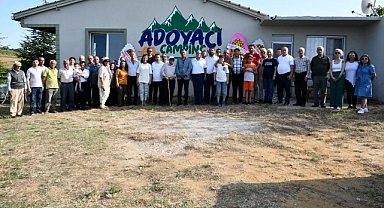 Malkara Belediye Başkan Vekili Recai Örs, Almalı Doğal Yaşam Çiftliği (ADOYAÇİ) Camping'in açılışını gerçekleştirdi