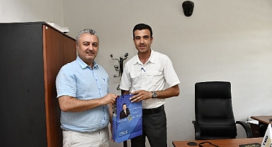 Malkara Belediye Başkanı Ulaş Yurdakul'dan Toprak Mahsulleri Ofisi Malkara Ajans Amiri Metin Yalçınkaya'ya ziyaret