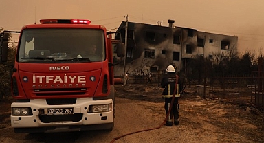 Manavgat Ahmetler sakinlerine yangınla mücadele eğitimi verildi