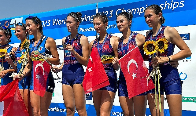 Milli kürekçilerden 1 gümüş 1 bronz madalya
