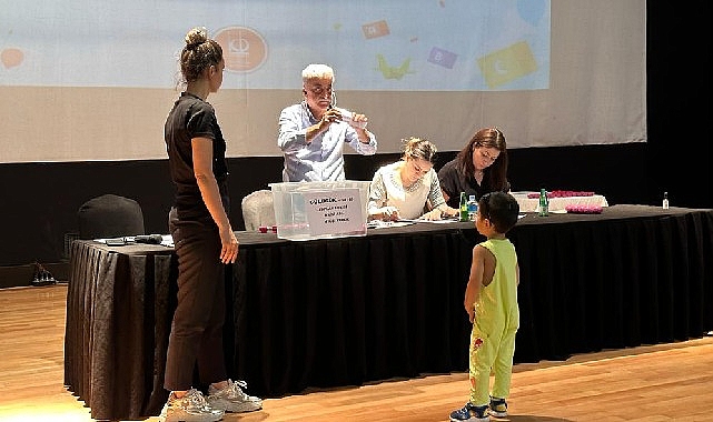 Minik öğrenciler kura ile belirlendi