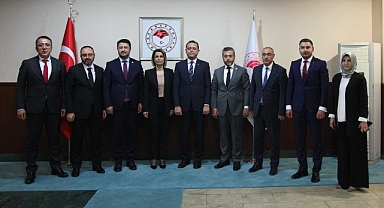 Nevşehir heyetinden Bakan Yardımcısı Gizligider'e ziyaret