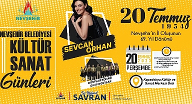 Nevşehir'in İl oluşunun 69. yıl dönümü kutlanacak