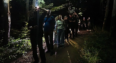 Ormanya'da macera dolu gece yürüyüşü
