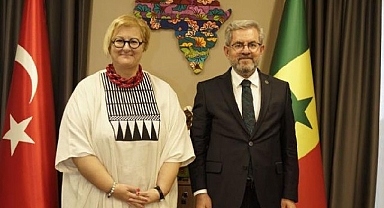 Rektör Ünüvar, Senegal Yükseköğretim Bakanı Balde ile görüştü