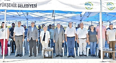 Sağlamtaş Düğün Salonu temel atma töreni gerçekleştirildi