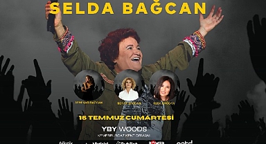 Selda Bağcan, İlk Kez Sanatçı Yeğenleri ve Musa Göçmen Senfoni Orkestrası ile YBY Woods Sahnesinde Bir Arada