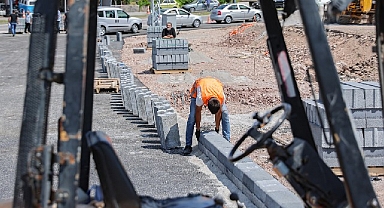 Stadyum yanı üst geçit ve bağlantı yolunda son rötuşlar