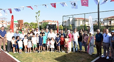 Torbalı Belediyesi Türkan Saylan Parkı açıldı