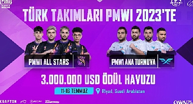 Türk Takımları 78 Milyon TL Ödül Havuzu Bulunan PMWI 2023’te Zafer Peşinde Koşacak