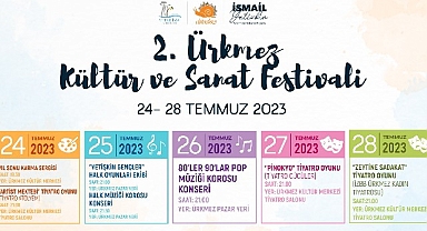 Ürkmez’de festival zamanı