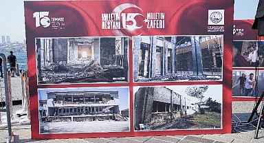Üsküdar Meydanında 15 Temmuz Demokrasi ve Milli Birlik Günü Sergisi düzenlendi