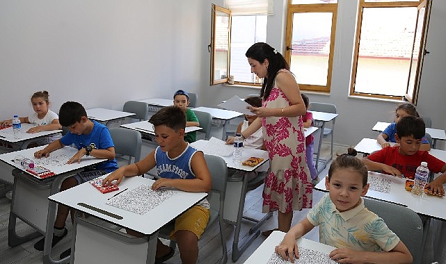 Yaz kurslarına yoğun ilgi