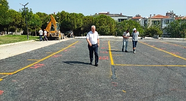 Yeşilyurt'ta geçici pazar alanı hazır!