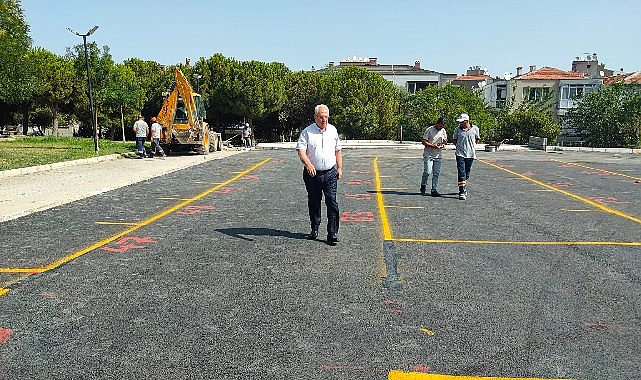 Yeşilyurt'ta geçici pazar alanı hazır!