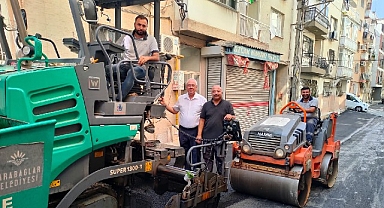 Adnan Süvari Mahallesi'nden asfalt teşekkürü