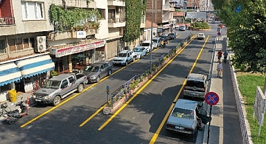 Aydın Büyükşehir Belediyesi İncirliova Türkan Saylan Caddesi'ni yeniledi