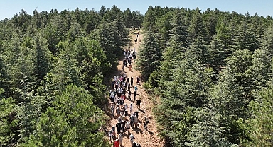 Başkan Altay Doğanhisar’da Doğa Yürüyüşüne Katıldı