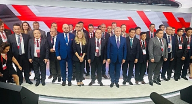 Başkan Böcek Moskova'da