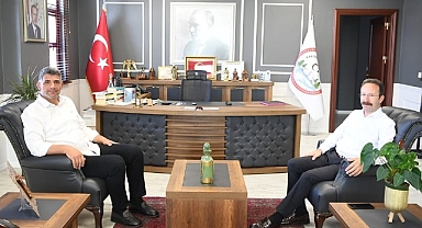 Başkan Kocaman'dan Kaymakam Yamlı'ya ziyaret