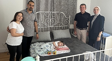 Başkan Koştu'dan Kaan Efe'ye Almanya'da ziyaret