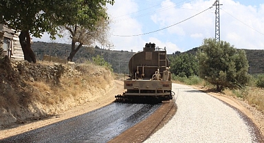 Belenobası-Gebece grup yolu asfaltında sona gelindi