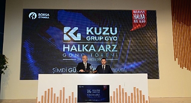 Borsa İstanbul'da Gong Kuzugrup Gayrimenkul Yatırım Ortaklığı için çaldı