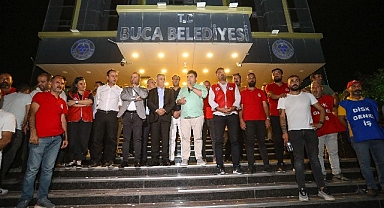 Buca Belediyesi işçilerinin yüzü güldü