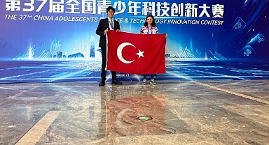 Bucalı öğrenci Asya'nın kalbinden ödülle dönüyor