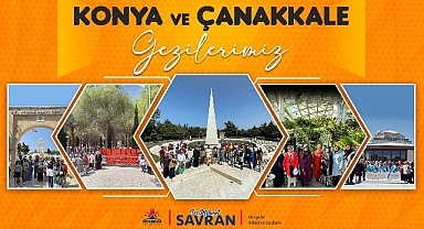 Çanakkale ve Konya Kültür Gezileri sona erdi