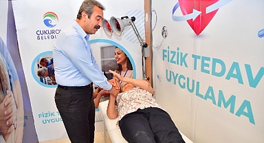 Çukurova’da ücretsiz fizik tedavi hizmeti