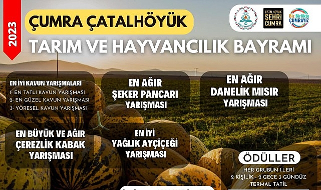 Çumra’da Ödüllü Yarışmalar İçin Başvurular Devam Ediyor